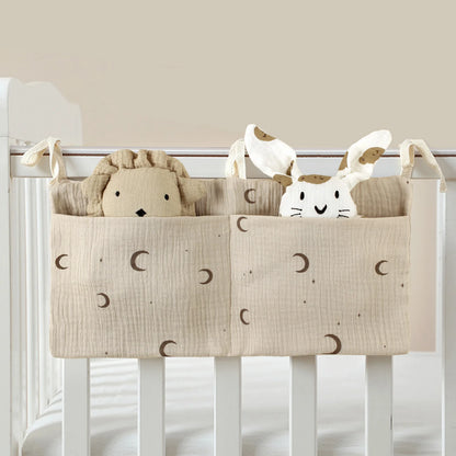 Baby Stuff Organizer Kids Crib Storage Bag Multifunctional Newborn Bed Bag for Children Bedding Diaper Bag Stroller Organizer