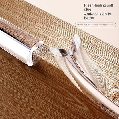 Child Safety Bumper Guard – Transparent Self-Adhesive Edge Protector for Tables & Furniture Corners, Soft Baby-Proofing Strips