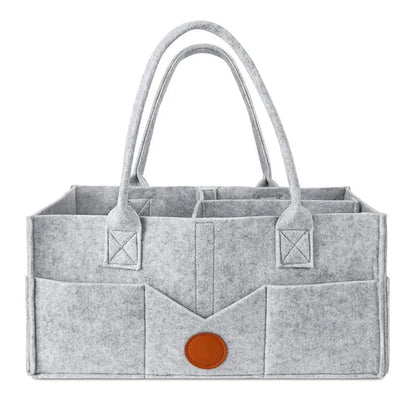 Children's Felt Diaper Storage Bag Baby Miscellaneous Toys Diapers Large Capacity Felt Diaper Bag