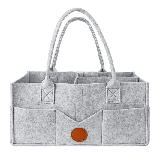 Children's Felt Diaper Storage Bag Baby Miscellaneous Toys Diapers Large Capacity Felt Diaper Bag