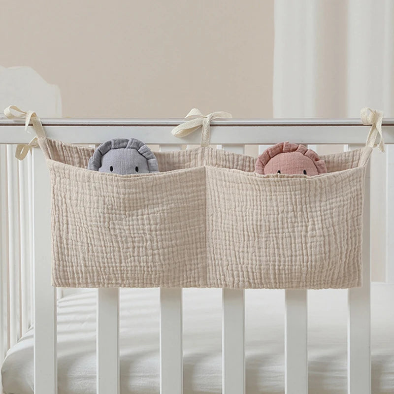 Baby Stuff Organizer Kids Crib Storage Bag Multifunctional Newborn Bed Bag for Children Bedding Diaper Bag Stroller Organizer