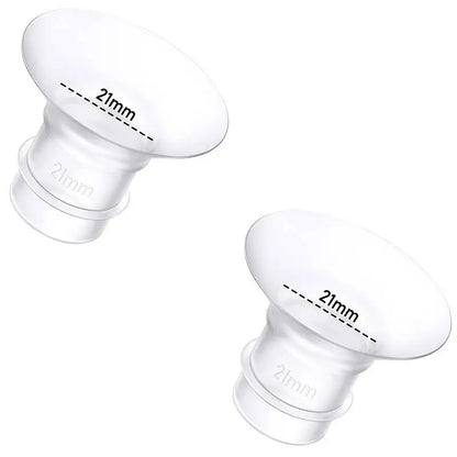 Flange Inserts 12/13/14/15/16/17/18/19/20/21/22mm Compatible with Momcozy/XIMYRA/Spectra/Medela/MY-376/YOUHA 24mm Shield/Flanges