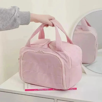 2026 femmes Y2K, sac à main en nylon écologique pliable, sac à bandoulière simple grande capacité Commuter bag
