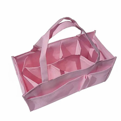 Portable Mummy Bag Large Capacity Baby Tote Diaper Organizer Nappy Maternity Handbag Bottle Storage Multi-Function Separate Bag