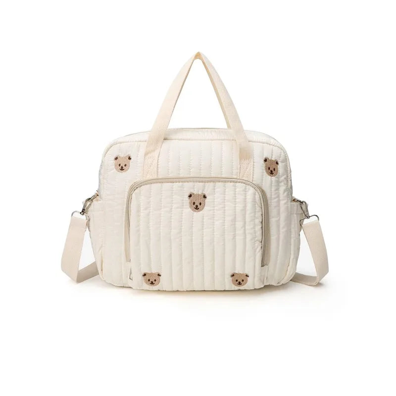 Portable Fashionable Internet Celebrity Backpack for Mother and Baby, Portable Messenger Bag for Hand-carrying and Easy To Cross