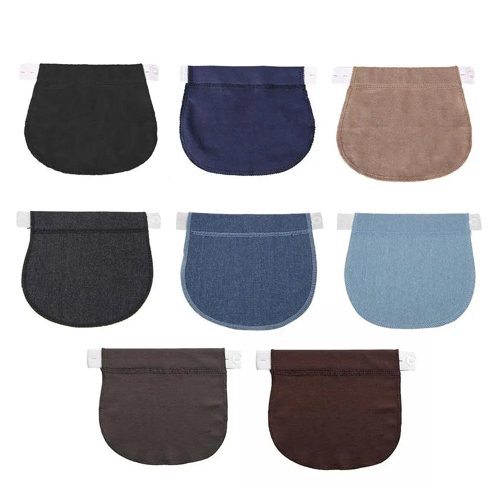 Women Pregnancy Waistband Belt Adjustable Elastic Maternity Lengthening Waist Extender Clothing Pants for Pregnant Women