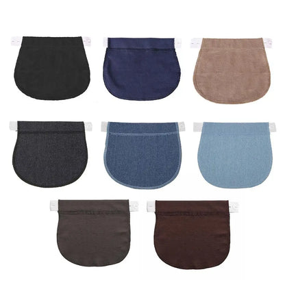 Women Pregnancy Waistband Belt Adjustable Elastic Maternity Lengthening Waist Extender Clothing Pants for Pregnant Women
