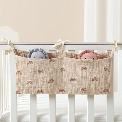 Baby Stuff Organizer Kids Crib Storage Bag Multifunctional Newborn Bed Bag for Children Bedding Diaper Bag Stroller Organizer