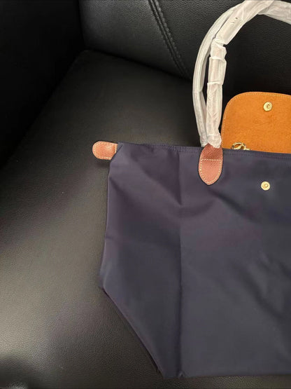 2026 femmes Y2K, sac à main en nylon écologique pliable, sac à bandoulière simple grande capacité Commuter bag
