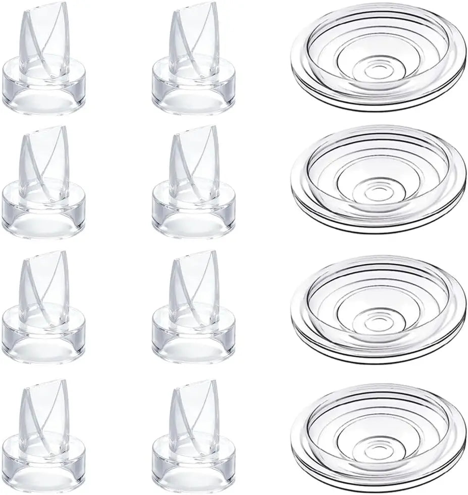 Breast Pumping Accessories Duckbill Valve and Silicone Diaphragm Compatible with Momcozy S12 Pro/S9 Pro/S12/S9 Breast Pump