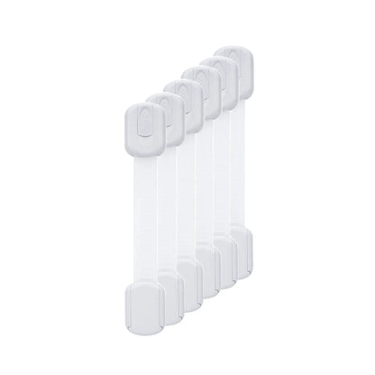 Child Lock Children Protection Baby Safety Lock for Cabinets and Drawers Toilet Fridge & More Adjustable length