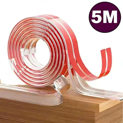 1/2/3M Table Edge Guard Furniture Corner Protector Strip Self Adhesive Transparent Kids Collision Proof Soft Bumper Baby Safety
