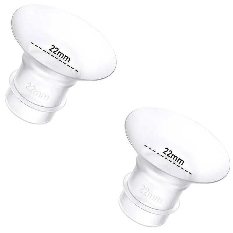Flange Inserts 12/13/14/15/16/17/18/19/20/21/22mm Compatible with Momcozy/XIMYRA/Spectra/Medela/MY-376/YOUHA 24mm Shield/Flanges