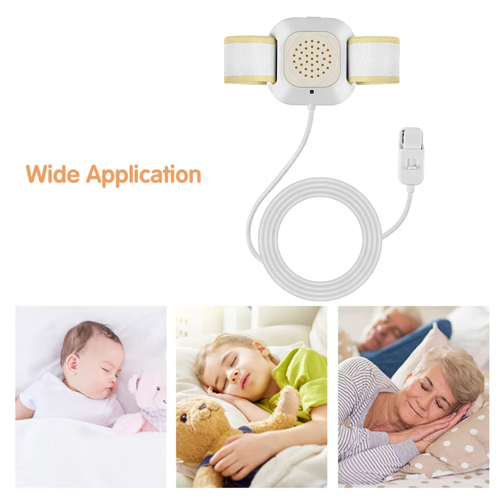 Bedwetting Alarm Enuresis Alarm with Loud Sound Bright Lights and Strong Vibration Child Potty Training Tools