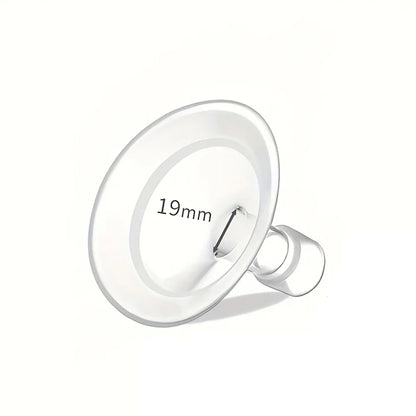 BPA Free Silicone Pad Flange Compatible with Medela Breast Pump Parts, Replace Flanges Accessories for Spectra Pump Parts