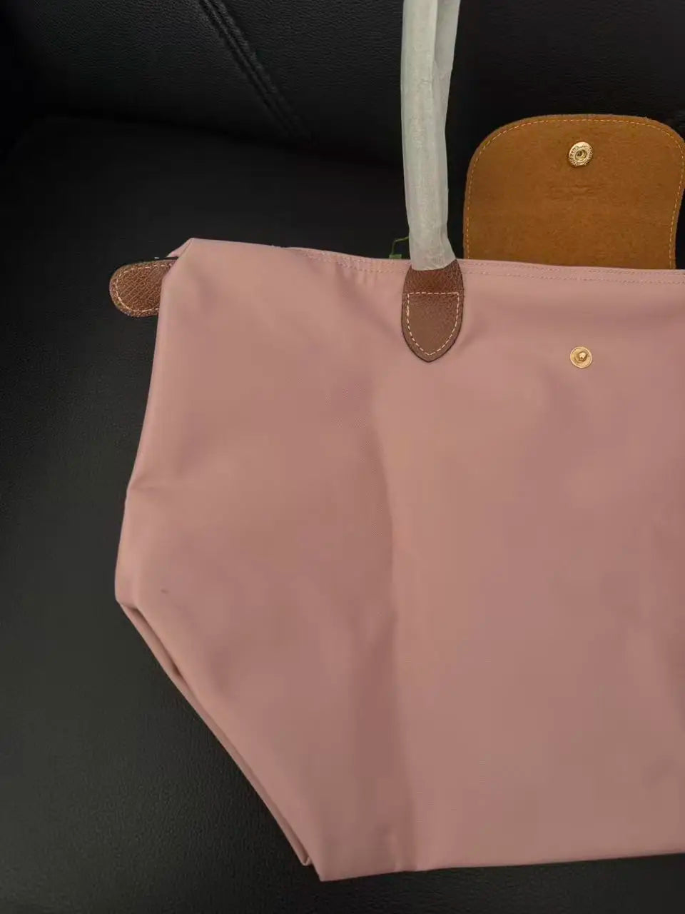 2026 femmes Y2K, sac à main en nylon écologique pliable, sac à bandoulière simple grande capacité Commuter bag