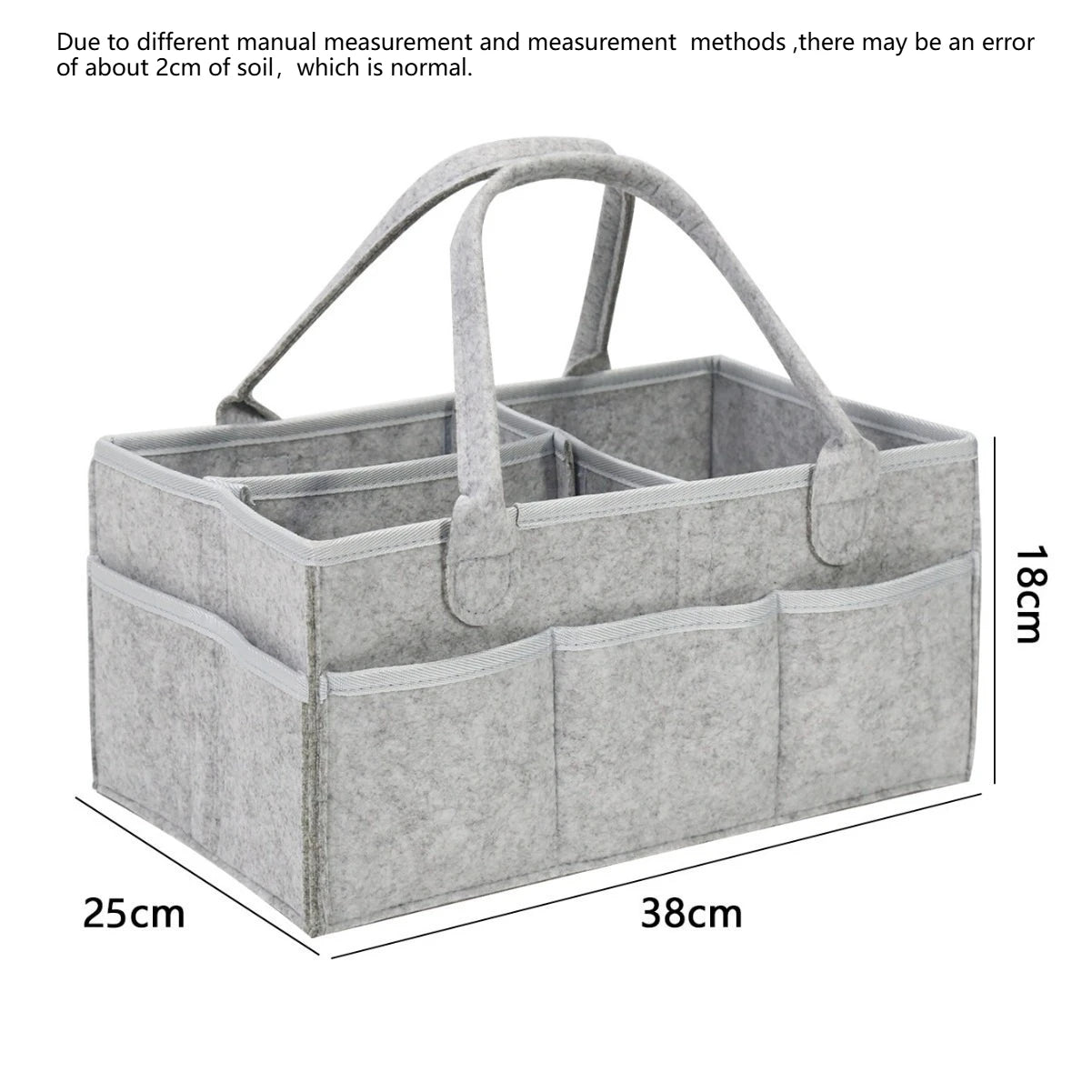 Children's Felt Diaper Storage Bag Baby Miscellaneous Toys Diapers Large Capacity Felt Diaper Bag