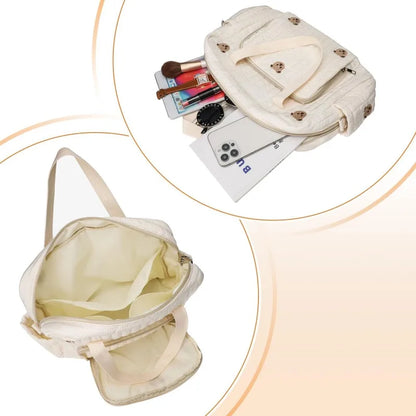 Portable Fashionable Internet Celebrity Backpack for Mother and Baby, Portable Messenger Bag for Hand-carrying and Easy To Cross