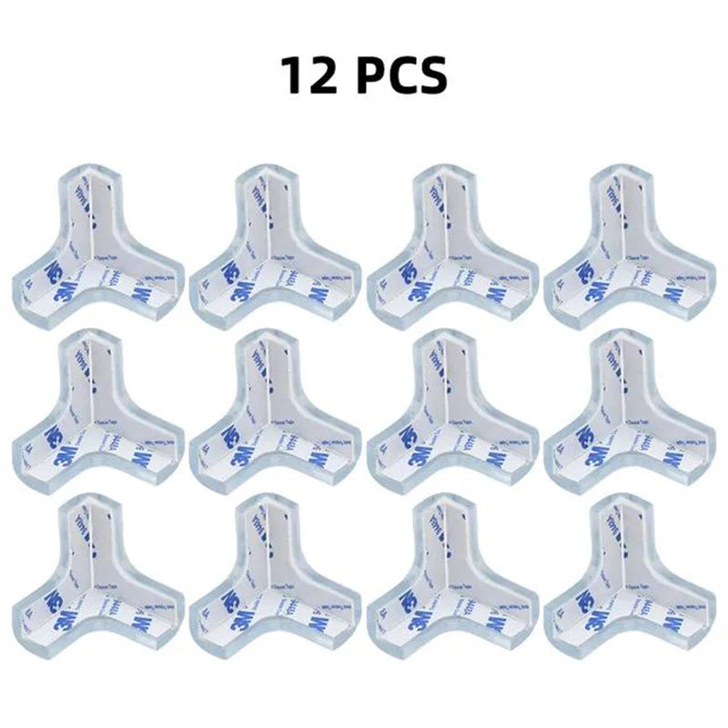 Child Baby Safety Silicone Protector Table Soft Transparent Children Anti Collision Table Corner Edge Protection Cover