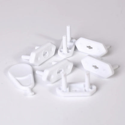 EUDEMON 20pcs Chile/Brazil EU Universal Power Socket Outlet Plug Protective Covers Anti Electric Baby Safety Protector