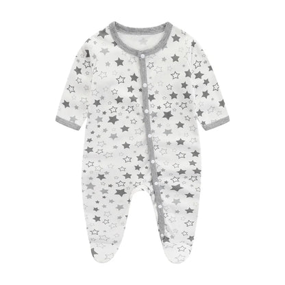 Newborn Baby Bodysuit 2024 Spring Baby Clothes Summer Girl Romper Soft Boys Jumpsuit Cartoon Children's Clothes 0 to 9 Months