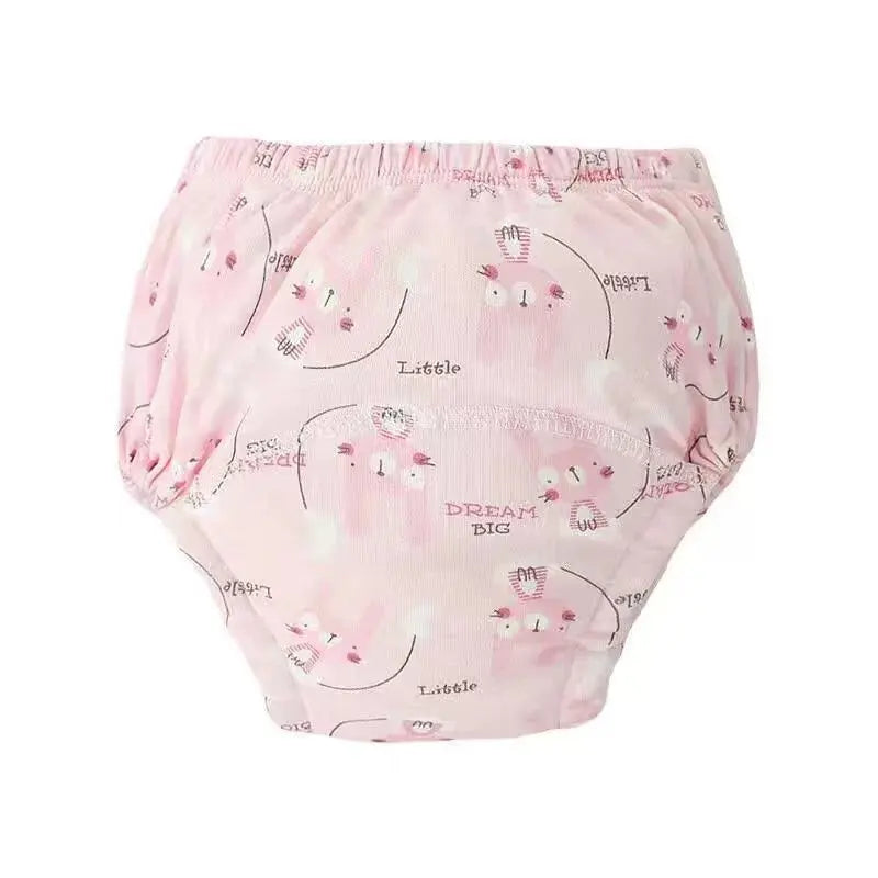 6 Layers Baby Elinfant 2 Size Diapers For Swimming Absorbent Ecological Diapers Reusable Training Panties Happy Flute Newborn