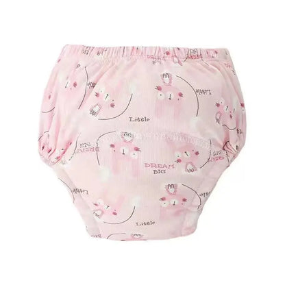 6 Layers Baby Elinfant 2 Size Diapers For Swimming Absorbent Ecological Diapers Reusable Training Panties Happy Flute Newborn