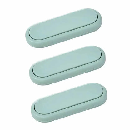 3pcs Child Safety Lock Refrigerator Lock Multifunctional Non Perforated Cabinet Door Lock Baby Protection Anti Pinch Hands