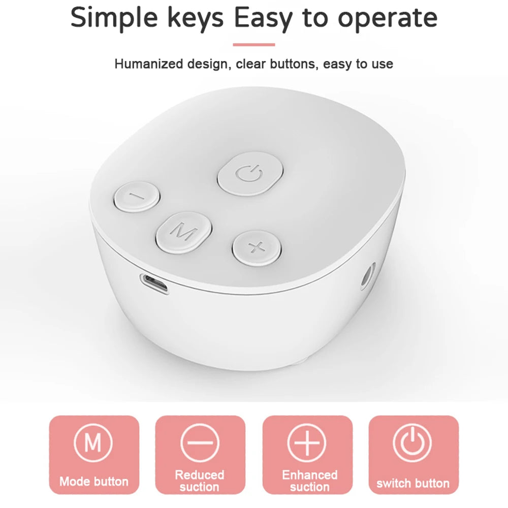 Double Electric Breast Pump Hands Free Breast Pump for Breastfeeding Low Noise Anti-Backflow Comfort Milk Collector BPA-free