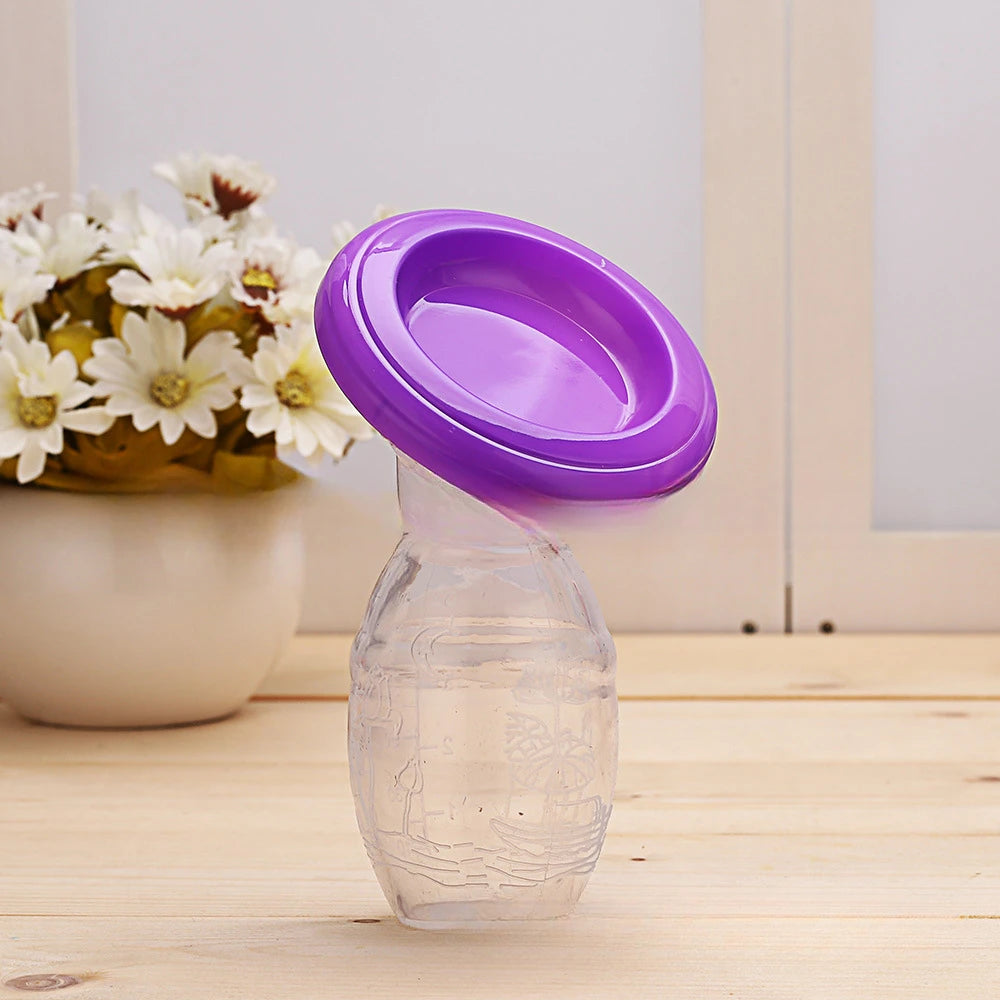 Baby Feeding Manual Breast Pump Partner Breast Collector Automatic Correction Breast Milk Silicone Pumps Maternity Products