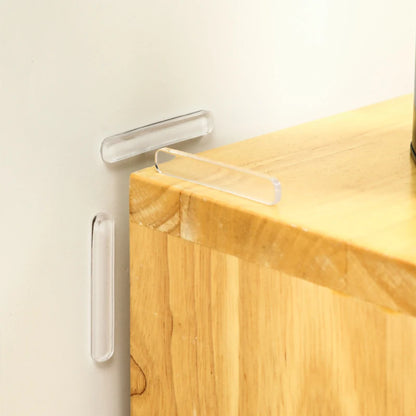 Anti-collision Stickers Household Door Handle Silicone Pad Wall Anti-collision Bumper Door Stop Mute Bar Table Corner Protector