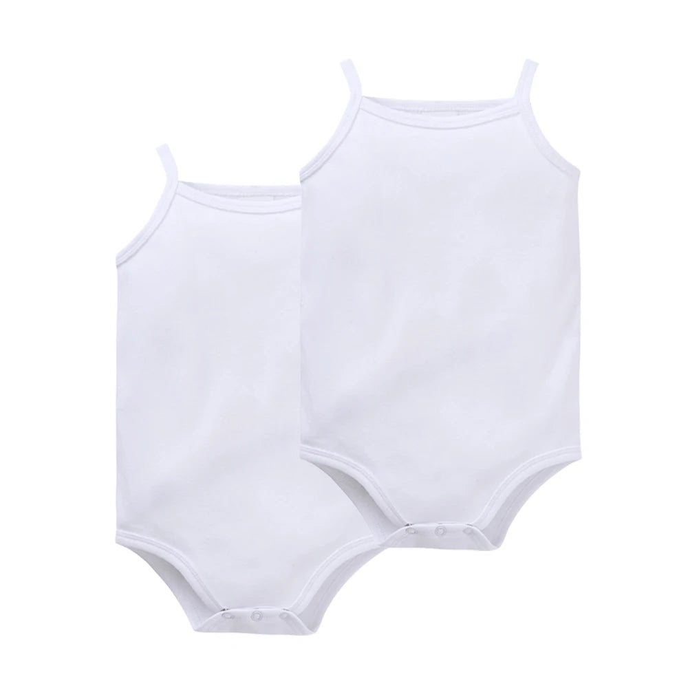 Kavkas Baby Girls Boys Bodysuit 100% Cotton 1 pcs 2 pcs 3 pcs Sling Vest Design Newborn Clothes