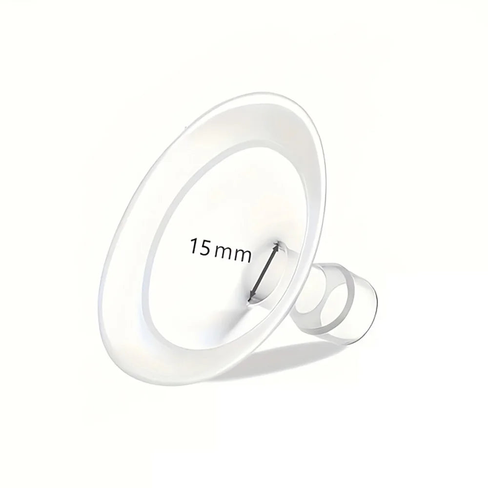 BPA Free Silicone Pad Flange Compatible with Medela Breast Pump Parts, Replace Flanges Accessories for Spectra Pump Parts