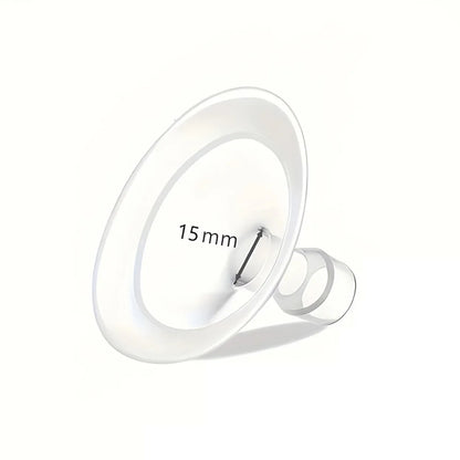 BPA Free Silicone Pad Flange Compatible with Medela Breast Pump Parts, Replace Flanges Accessories for Spectra Pump Parts