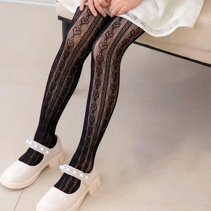 Girl Mesh Pantyhose, Fashion Nylon Girls Stocking,  Elasticity Girl Gift Children's Tights Children