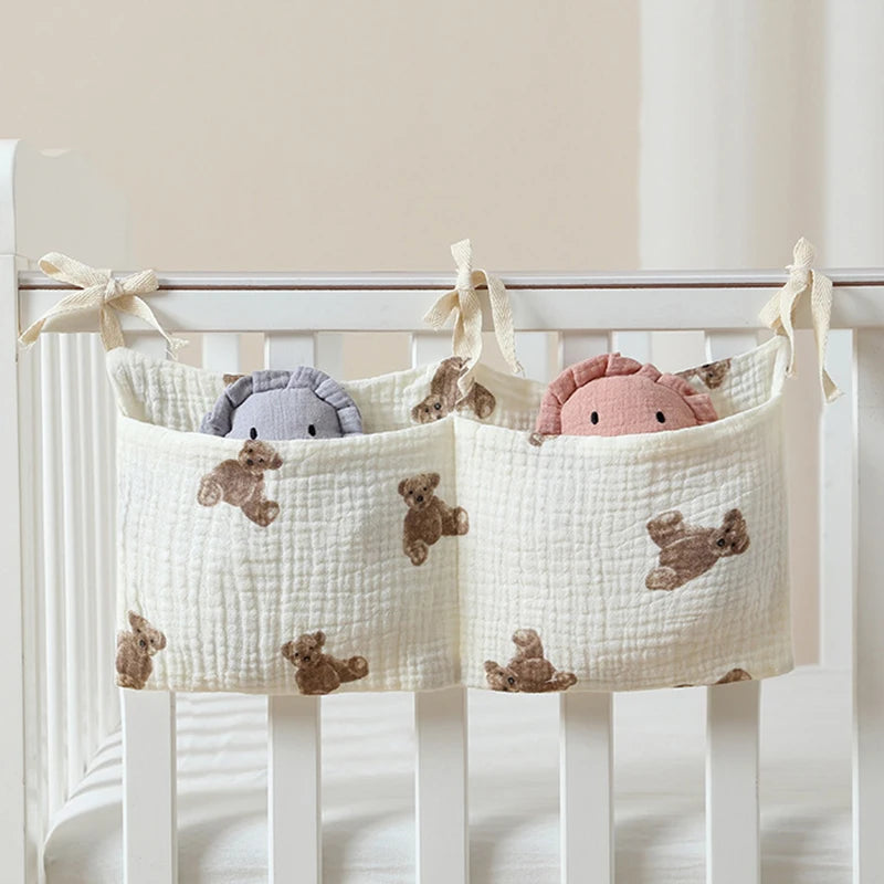 Baby Stuff Organizer Kids Crib Storage Bag Multifunctional Newborn Bed Bag for Children Bedding Diaper Bag Stroller Organizer