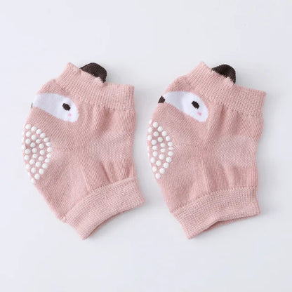 0-3 Years Cotton  Baby Knee Pad Girls Boys Anti-slip Knee Pads Newborn Protector Crawling Elbow Cushion Kid Leging Kneecaps