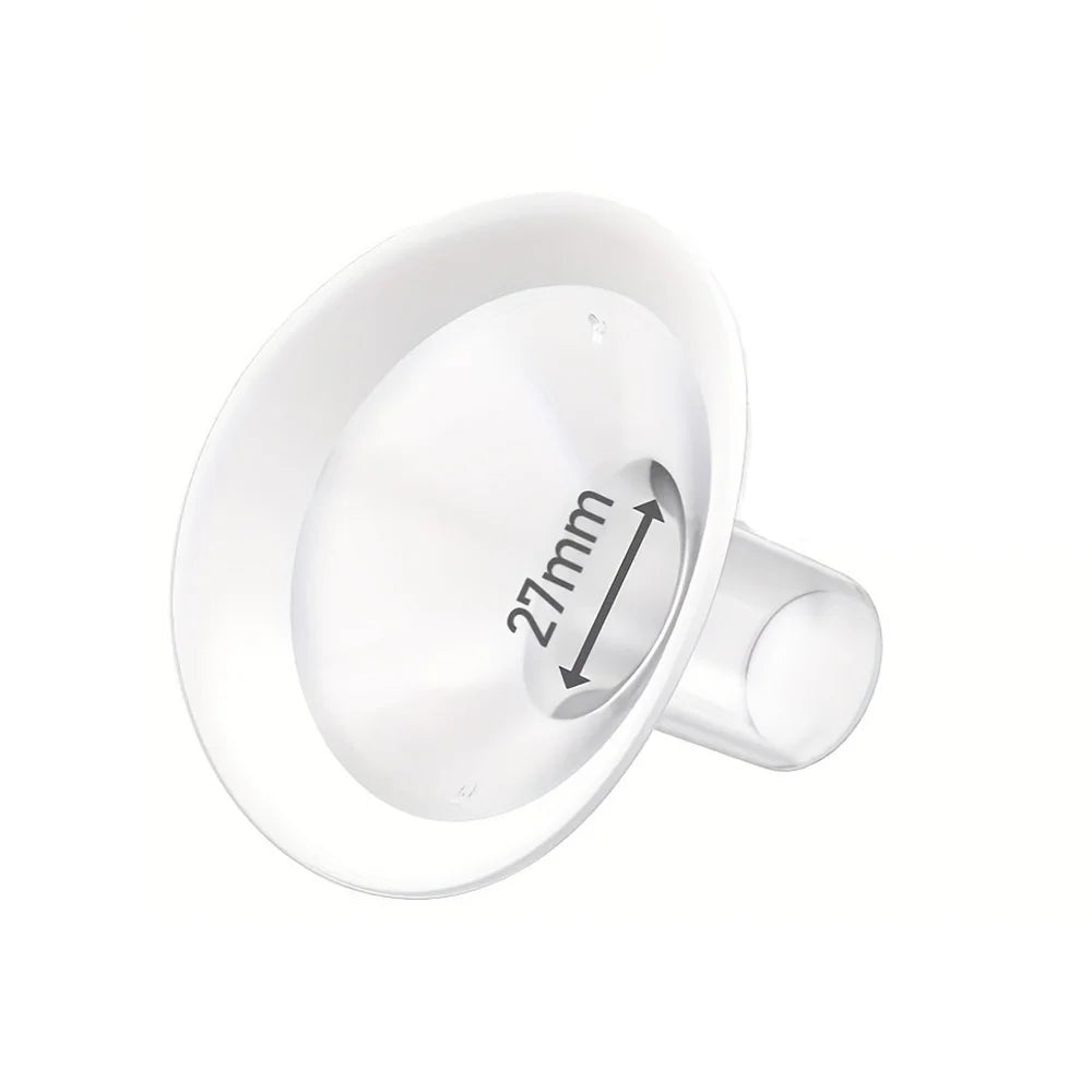 BPA Free Silicone Pad Flange Compatible with Medela Breast Pump Parts, Replace Flanges Accessories for Spectra Pump Parts