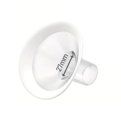 BPA Free Silicone Pad Flange Compatible with Medela Breast Pump Parts, Replace Flanges Accessories for Spectra Pump Parts