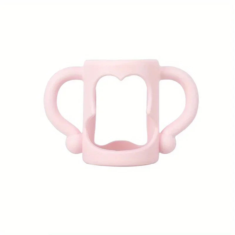 Easy Grip Handle, Can Accommodate Most Bottles - BPA-free Soft Silicone ,Silicone Bottle Handle For Narrow Baby Bottles