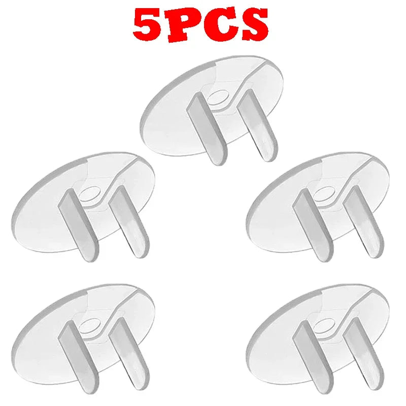 1/20pcs Baby American Standard Electrical Safety Socket Protective Cover Clear Safety Plug Outlet Protection Kid Safety Supplies