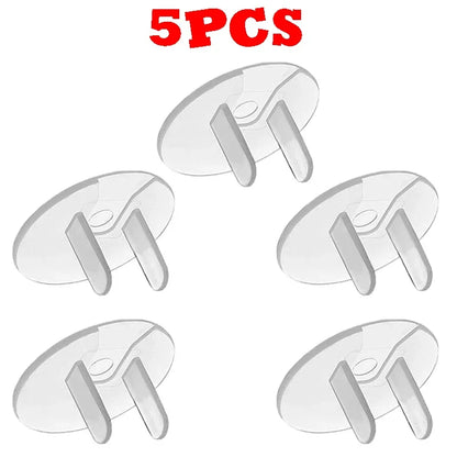 1/20pcs Baby American Standard Electrical Safety Socket Protective Cover Clear Safety Plug Outlet Protection Kid Safety Supplies