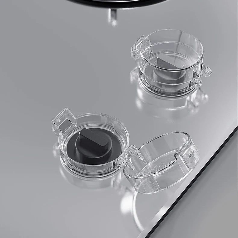 4Pcs Children Security Protection Stove Protector Cover Gas Stove Cover Children Kitchen Safety Baby Safety Lock