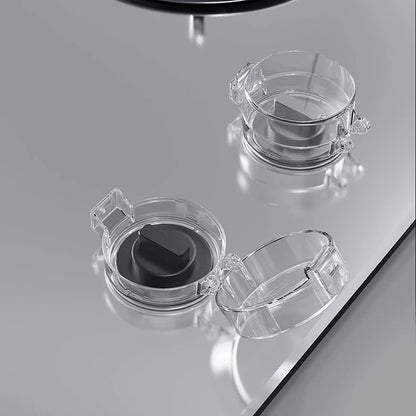 4Pcs Children Security Protection Stove Protector Cover Gas Stove Cover Children Kitchen Safety Baby Safety Lock