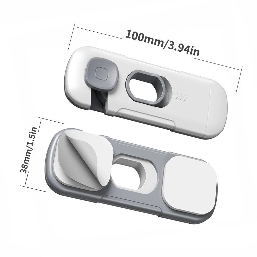 Child Safety Cabinet Lock Security Protection Home Refrigerator Safety Buckle Baby Anti-Pinch Hand Drawer Door Locks