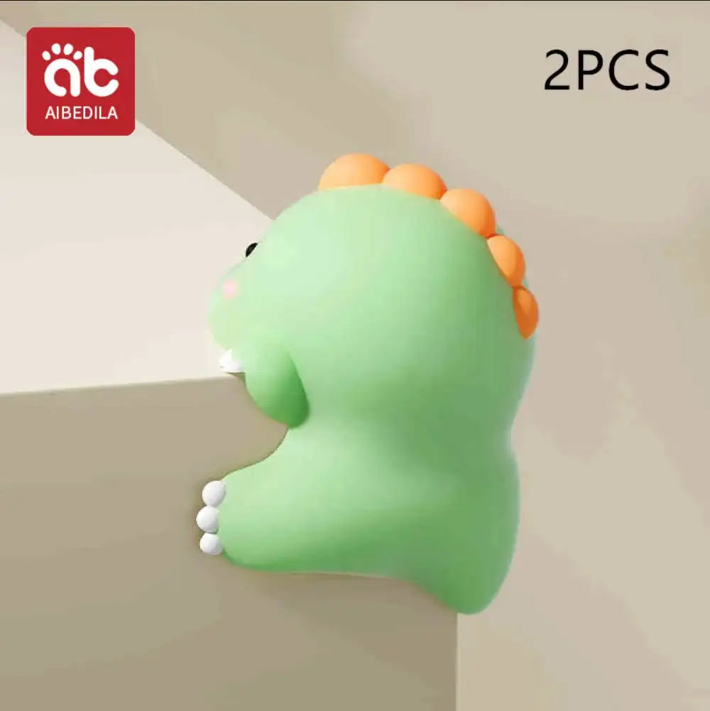 AIBEDILA Children Silicone Anti-collision Angle Cartoon Cute Safety Protection Corner Table Paste Sets of Baby Safety Protection
