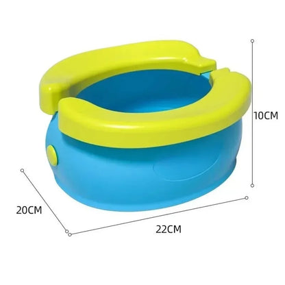 Foldable Portable Potty Training Seat, Travel Baby Toilet Seat, Multifunctional Squatty Potty & Urinal, Lightweight Toilet Pot f