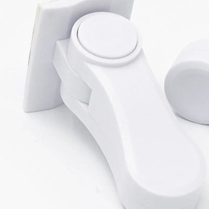 Anti-theft Protection Lock Home Safety Latches Aluminum Alloy Sliding Door And Window Safety Lock Adjustable Security Door Locks