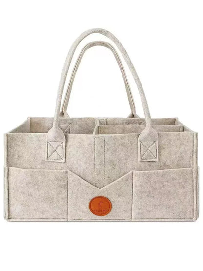 Children's Felt Diaper Storage Bag Baby Miscellaneous Toys Diapers Large Capacity Felt Diaper Bag