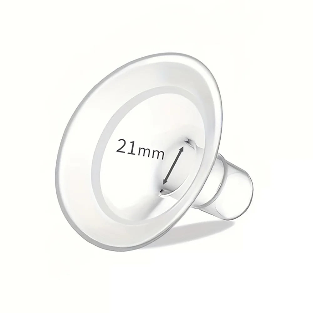 BPA Free Silicone Pad Flange Compatible with Medela Breast Pump Parts, Replace Flanges Accessories for Spectra Pump Parts